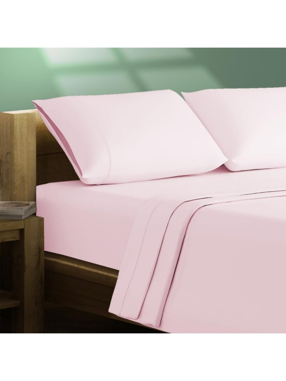 100% Organic Cotton King Size Sheet Set - Soft, Cooling, Breathable, 4 PC, Deep